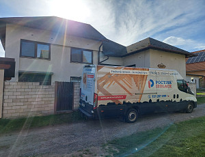 Zateplení stropu rodinného domu a zhotovení podlahového systému